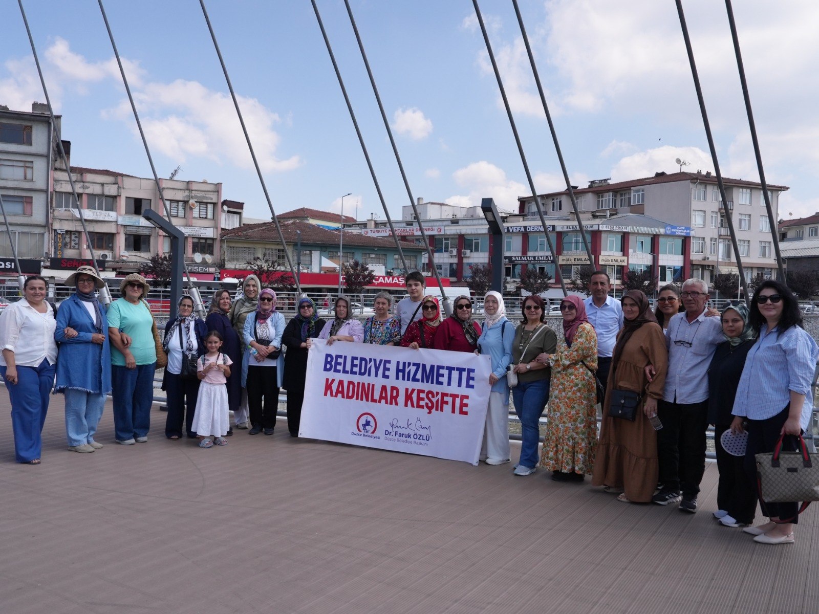 KADINLAR PROJELERİ VE HİZMETLERİ YERİNDE GÖRDÜ