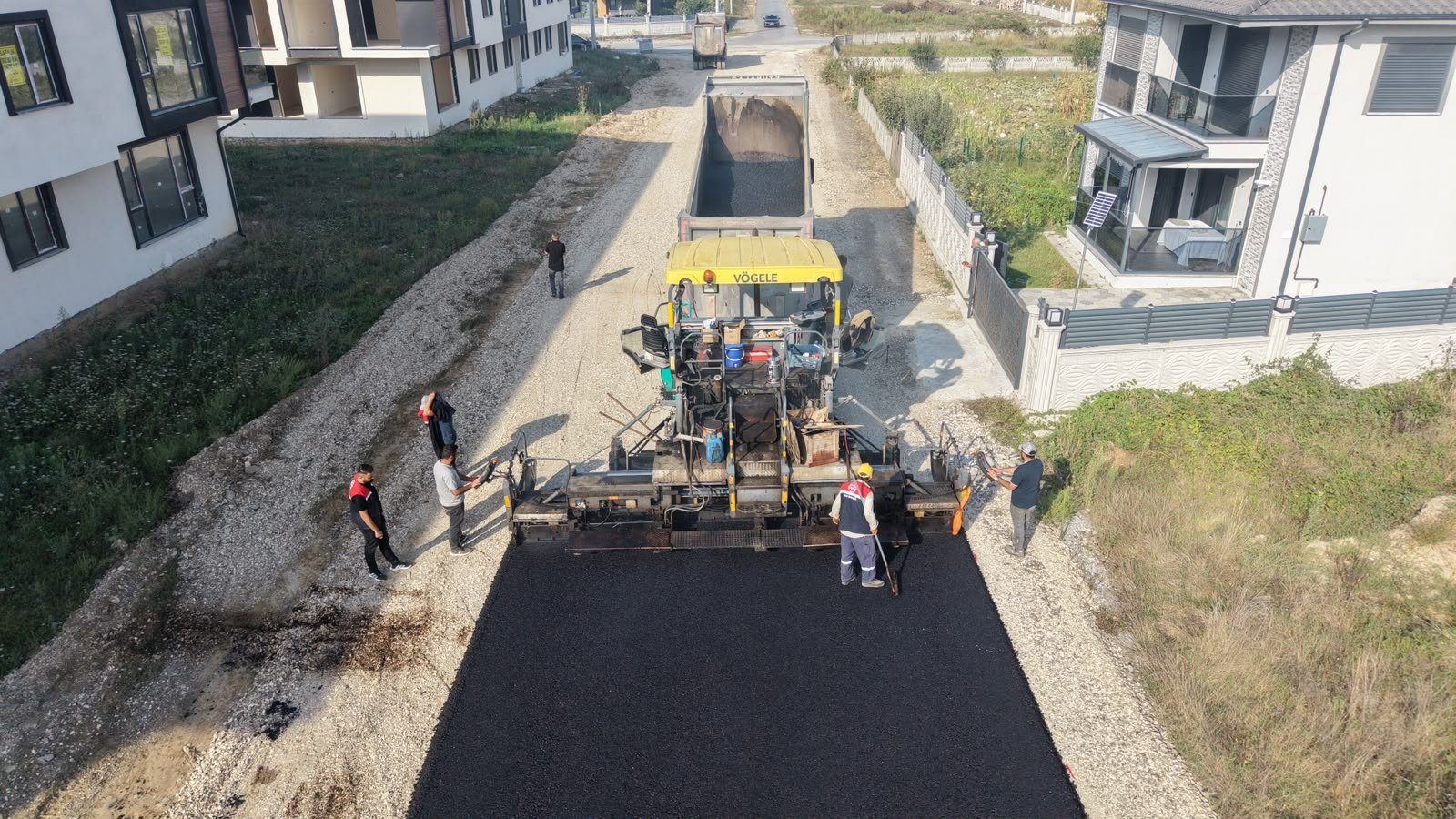 ASFALT ÇALIŞMALARI HIZ KAZANDI