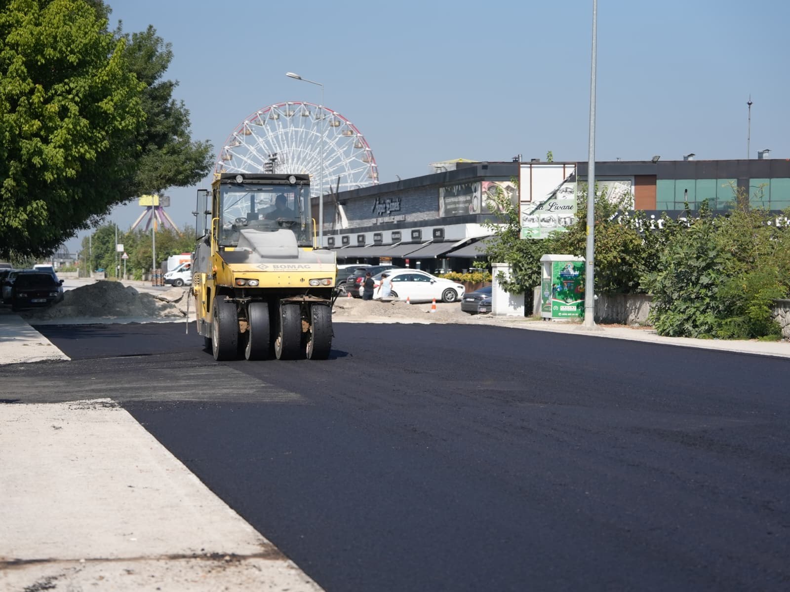 ASFALT ÇALIŞMALARI İSTANBUL CADDESİ’NDE SÜRÜYOR