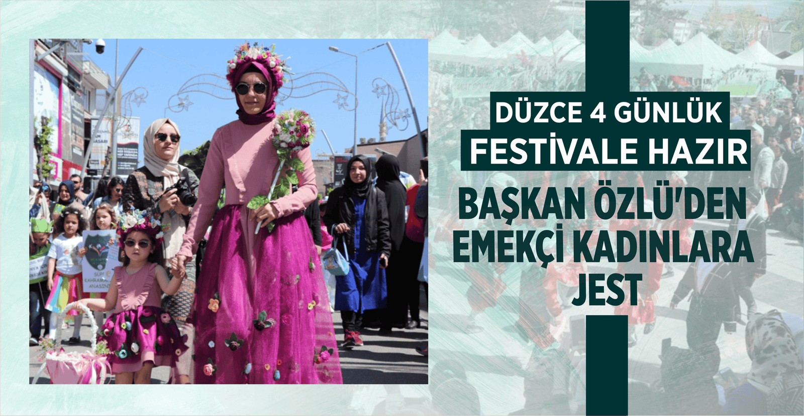 BAŞKAN ÖZLÜ’DEN EMEKÇİ KADINLARA JEST