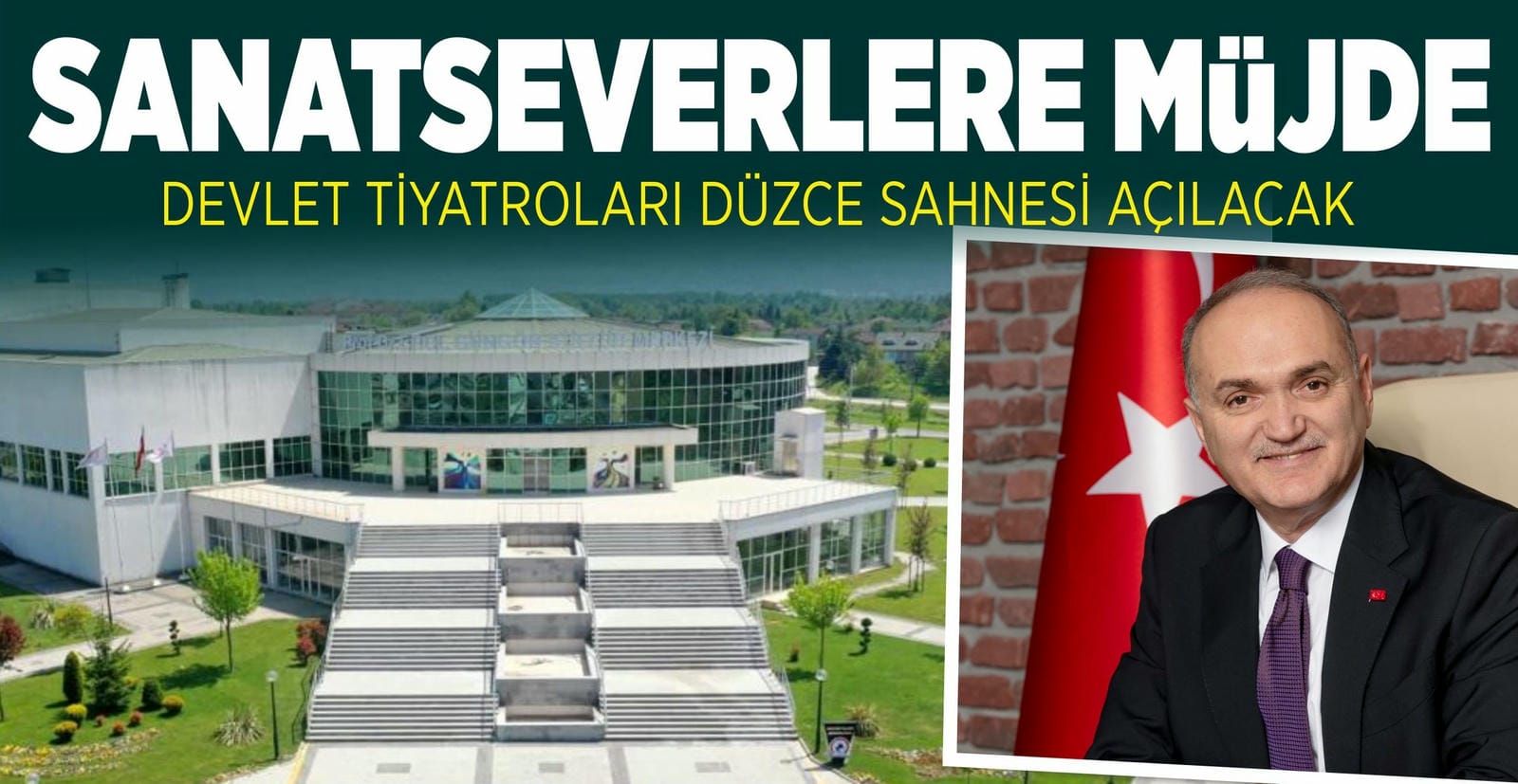 BAŞKAN ÖZLÜ'DEN SANATSEVERLERE MÜJDE