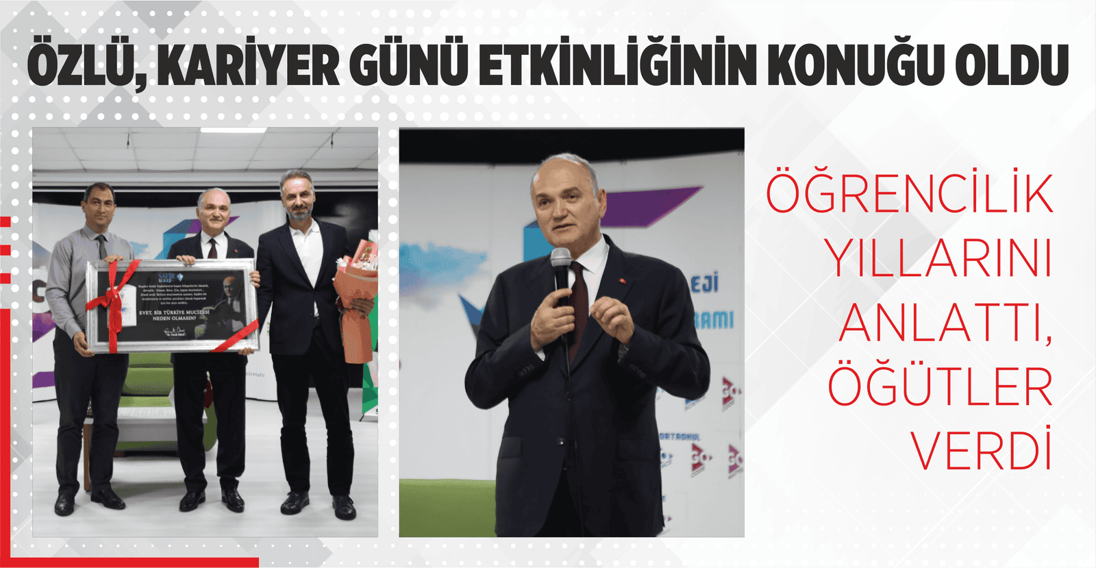 BAŞKAN ÖZLÜ, MİNİK ÖĞRENCİLERLE BULUŞTU