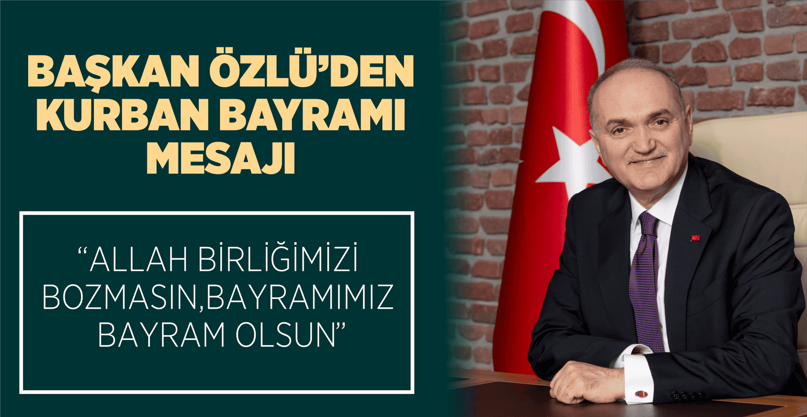 KURBAN BAYRAMI MESAJI
