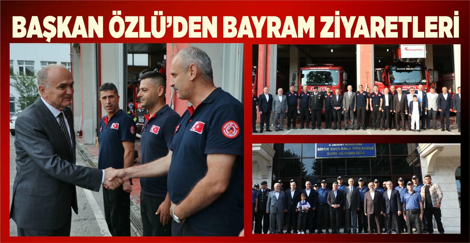 BAŞKAN ÖZLÜ ÇALIŞANLARI UNUTMADI