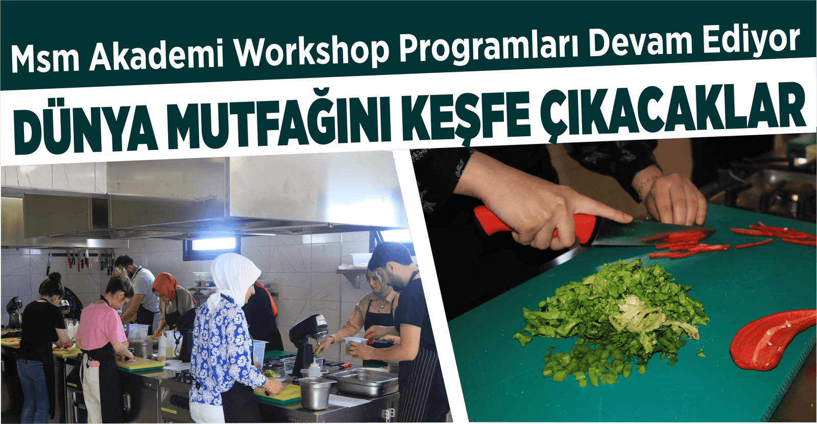 DÜNYA MUTFAĞINI KEŞFE ÇIKACAKLAR