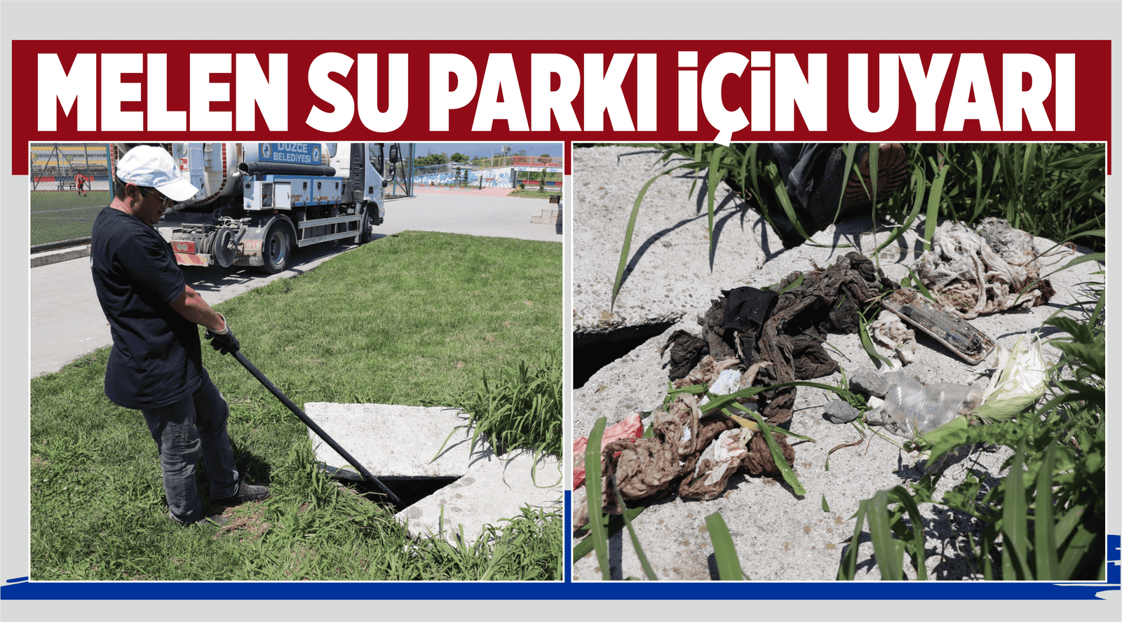 MELEN SU PARKI iÇiN UYARI