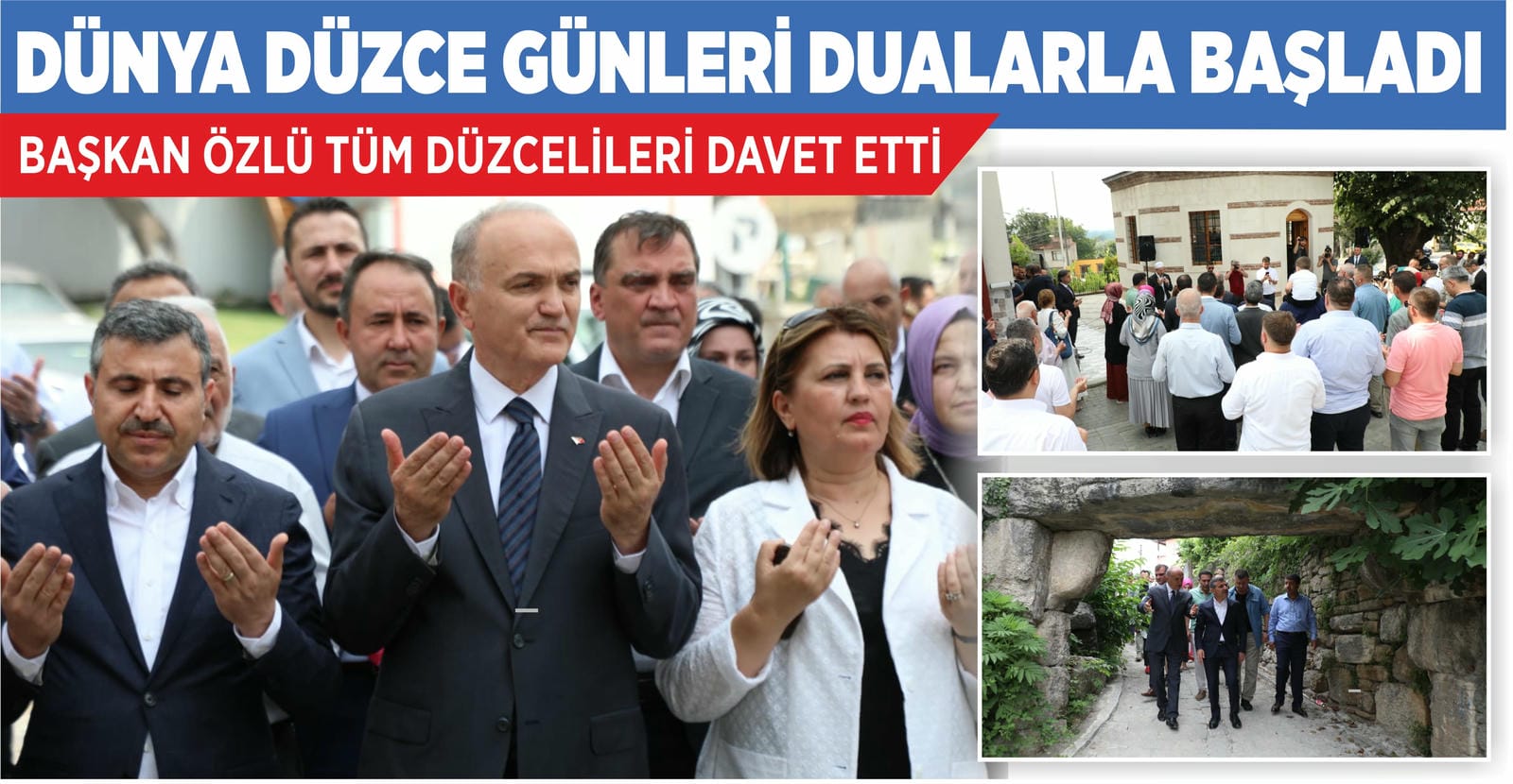DÜNYA DÜZCE GÜNLERİ DUALARLA BAŞLADI