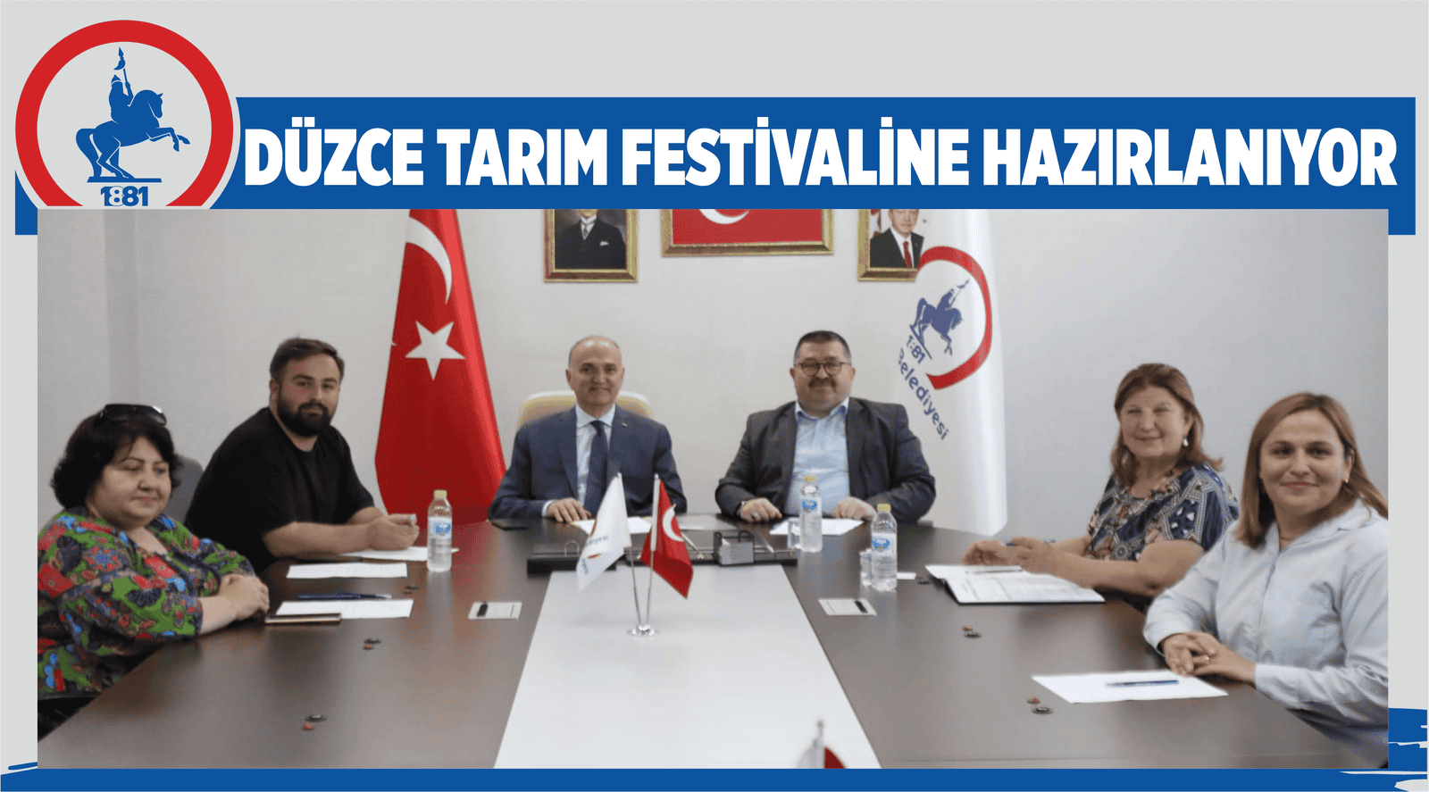 DÜZCE TARIM FESTİVALİNE HAZIRLANIYOR