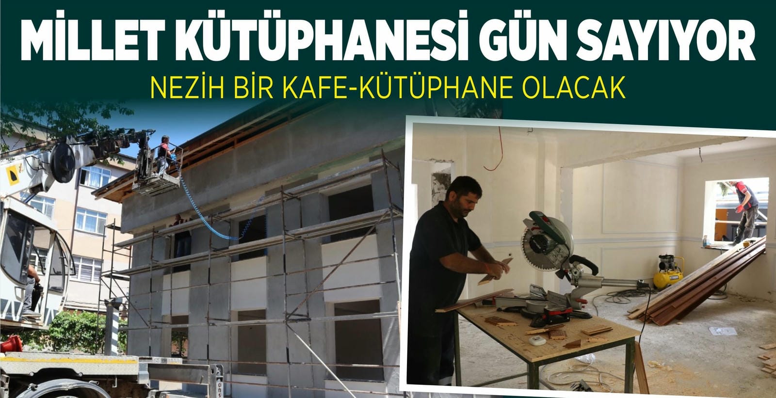 MİLLET KÜTÜPHANESİ GÜN SAYIYOR