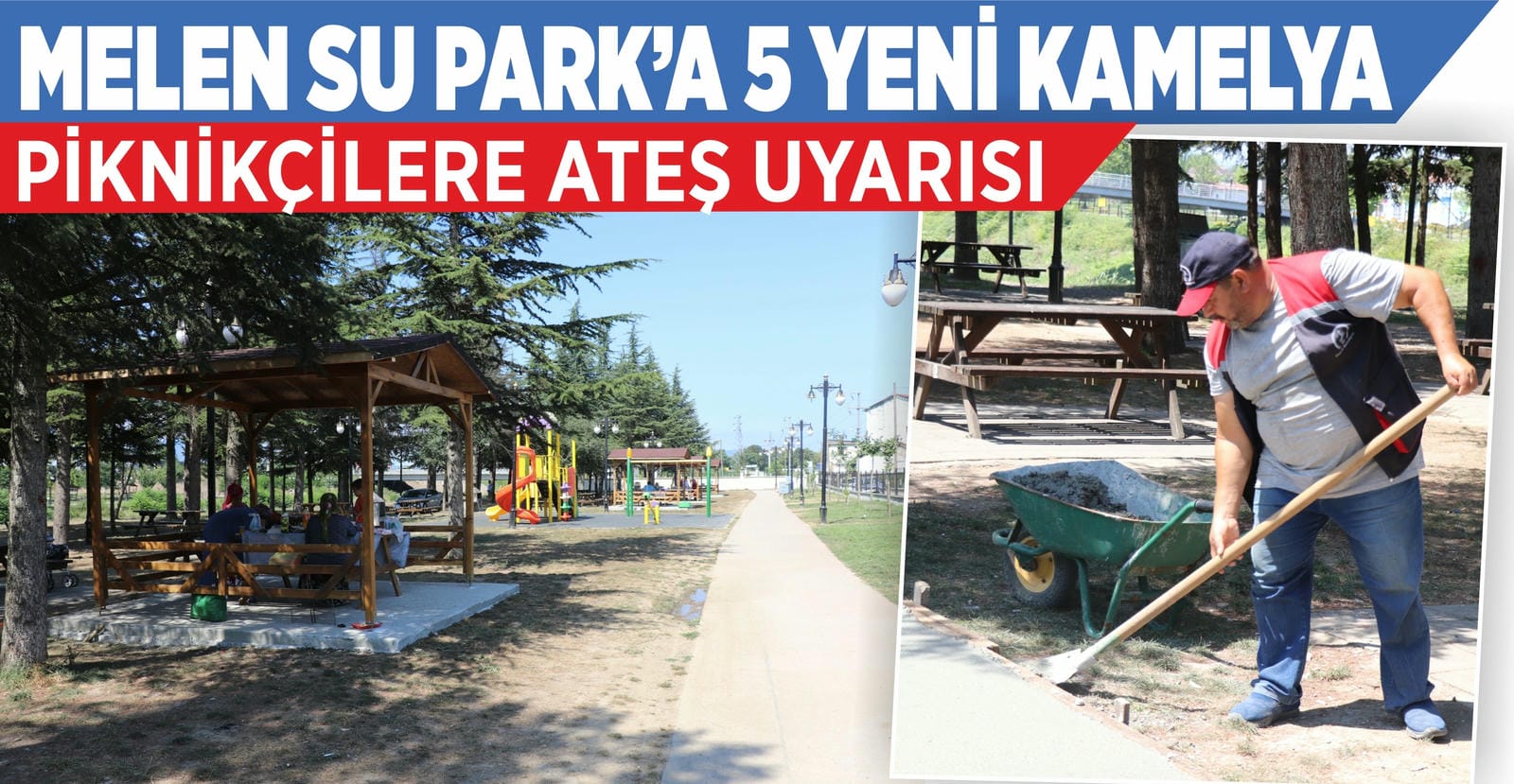 MELEN SU PARK’A 5 YENİ KAMELYA