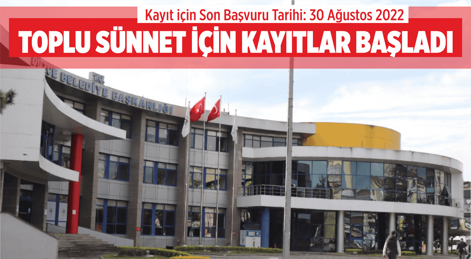 TOPLU SÜNNETTE KAYITLAR BAŞLIYOR