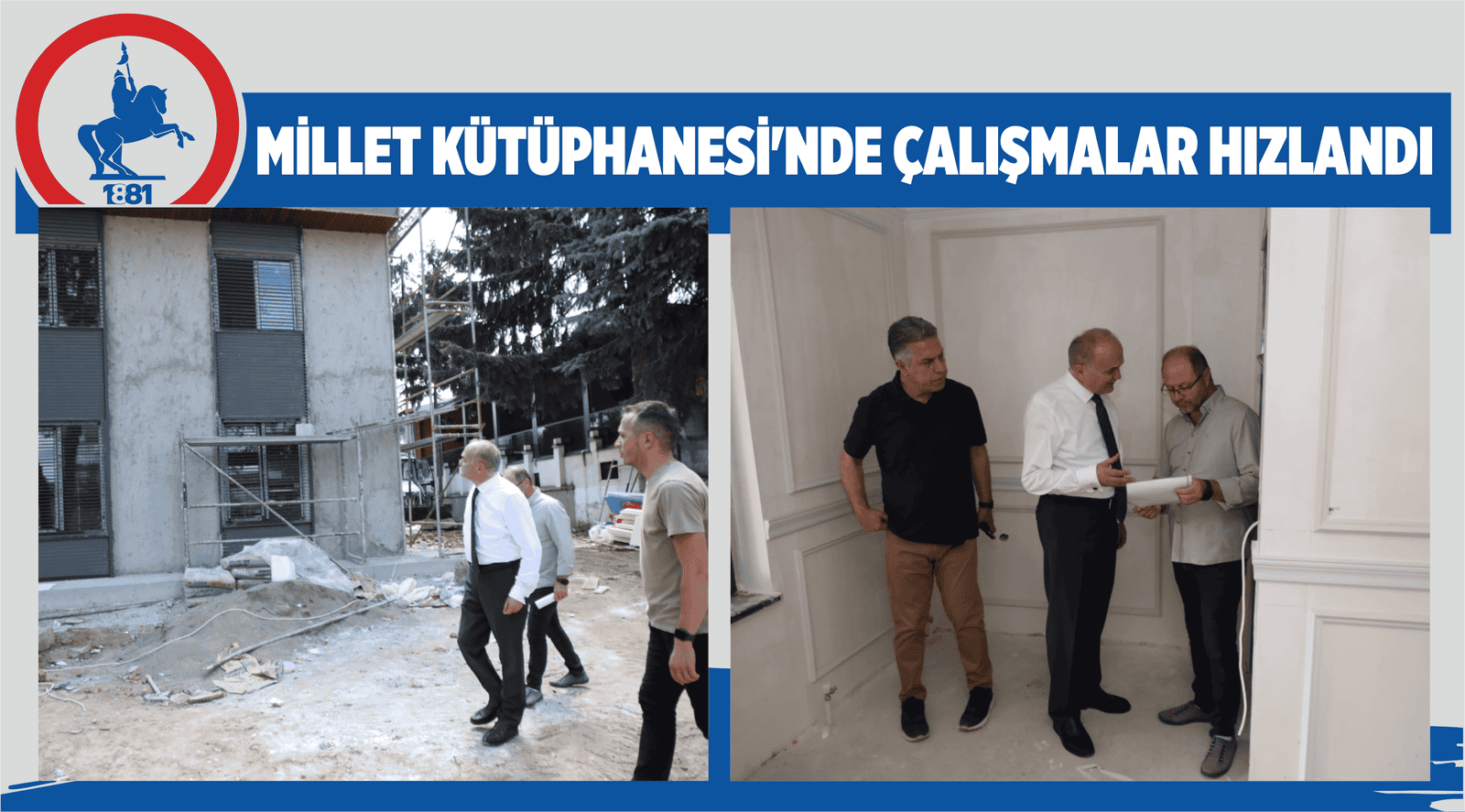 MİLLET KÜTÜPHANESİ’NDE ÇALIŞMALAR HIZLANDI