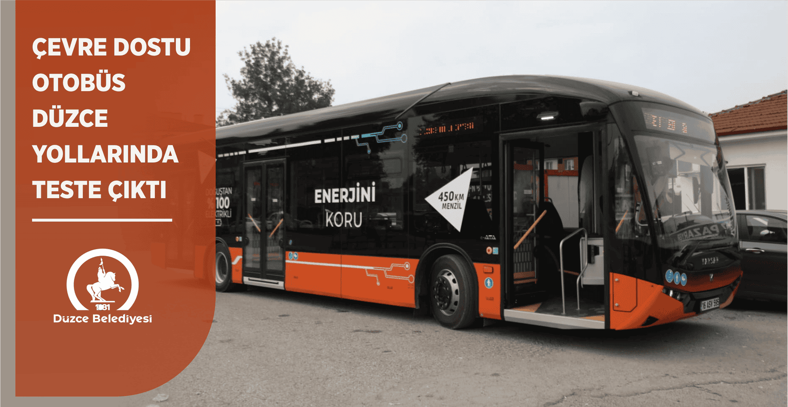 ELEKTRİKLİ OTOBÜS TEST EDİLDİ