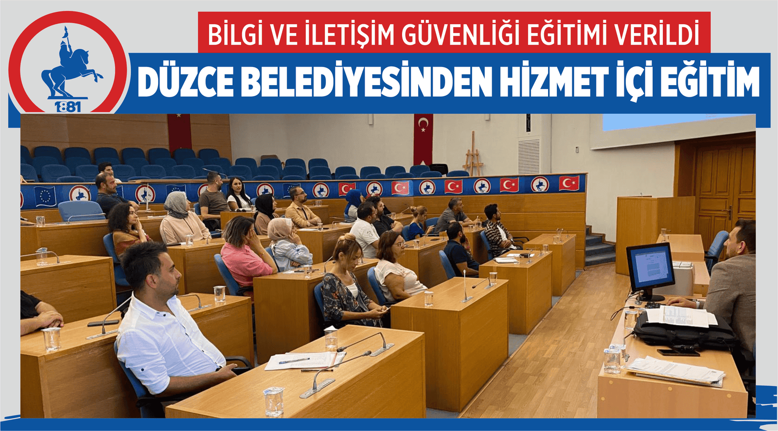 DÜZCE BELEDİYESİNDEN HİZMET İÇİ EĞİTİM