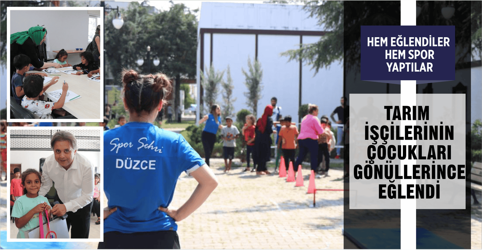 HEM EĞLENDİLER HEM SPOR YAPTILAR