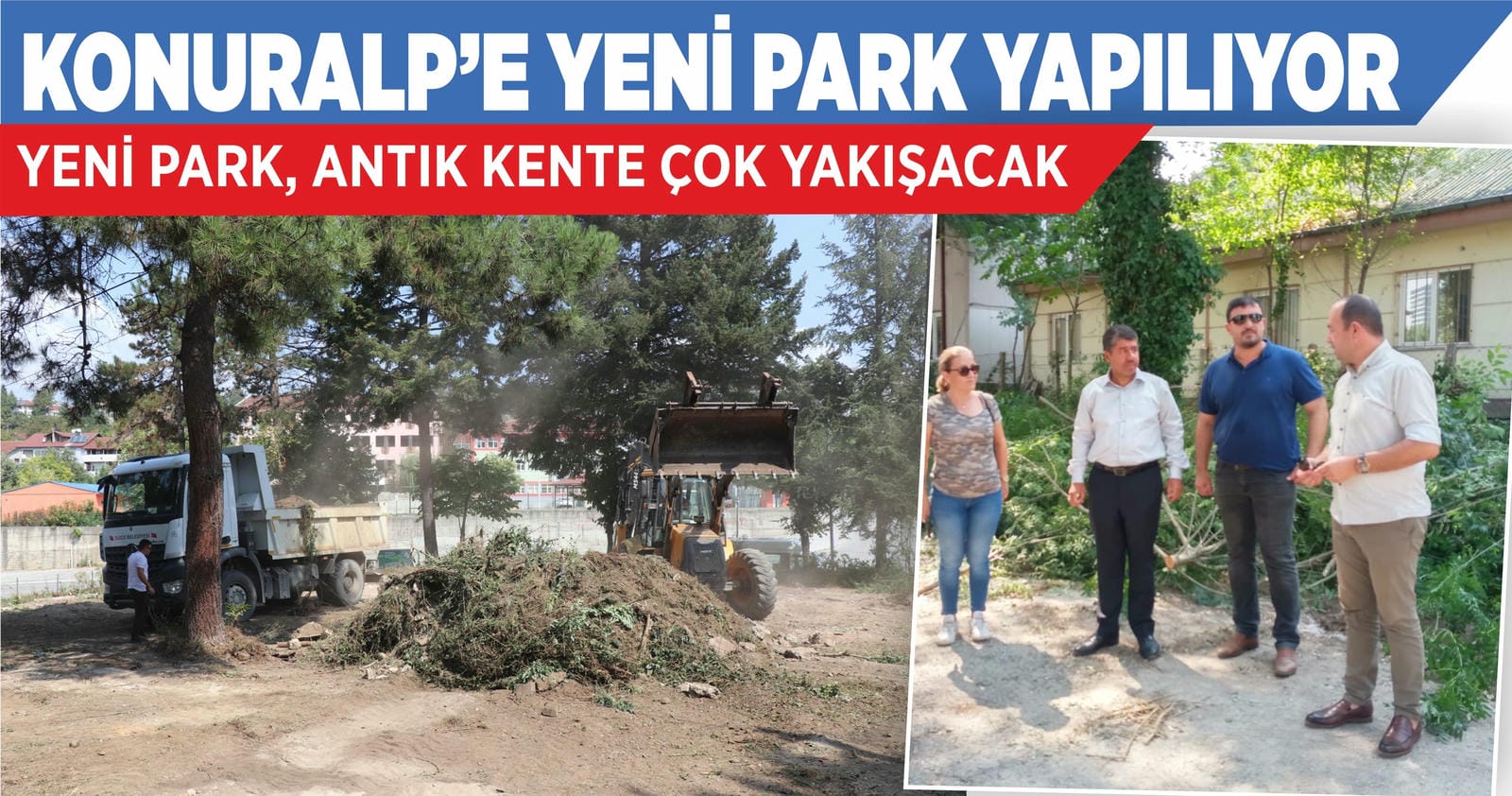 KONURALP’E YENİ PARK GELİYOR