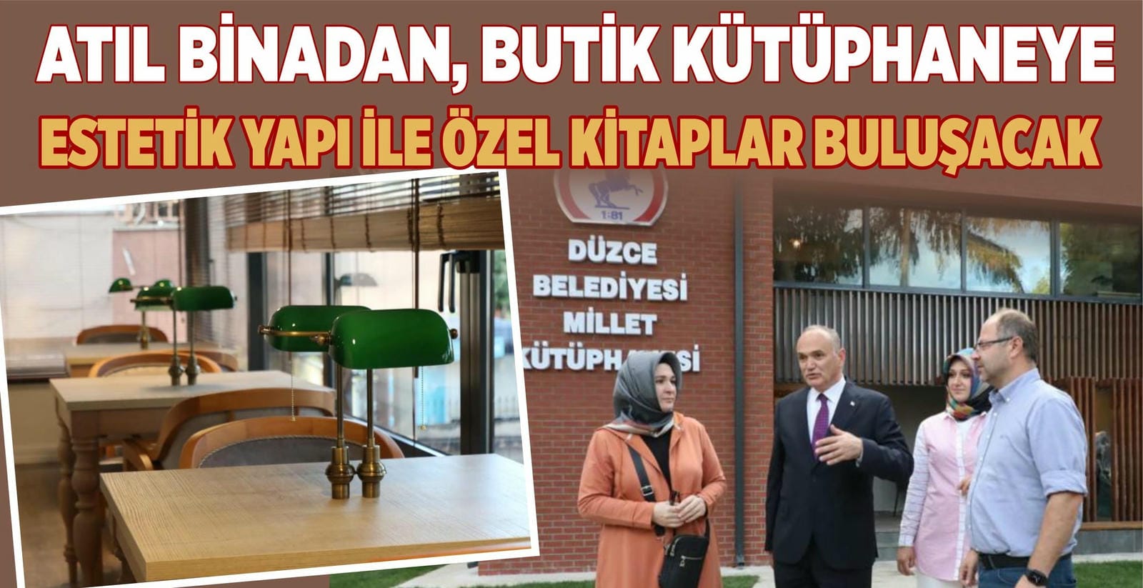 ATIL BİNADAN, BUTİK KÜTÜPHANEYE