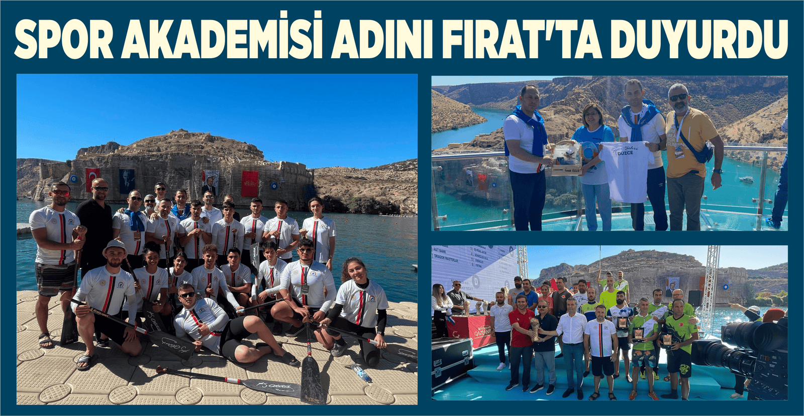 SPOR AKADEMİSİ ADINI FIRAT’TA DUYURDU