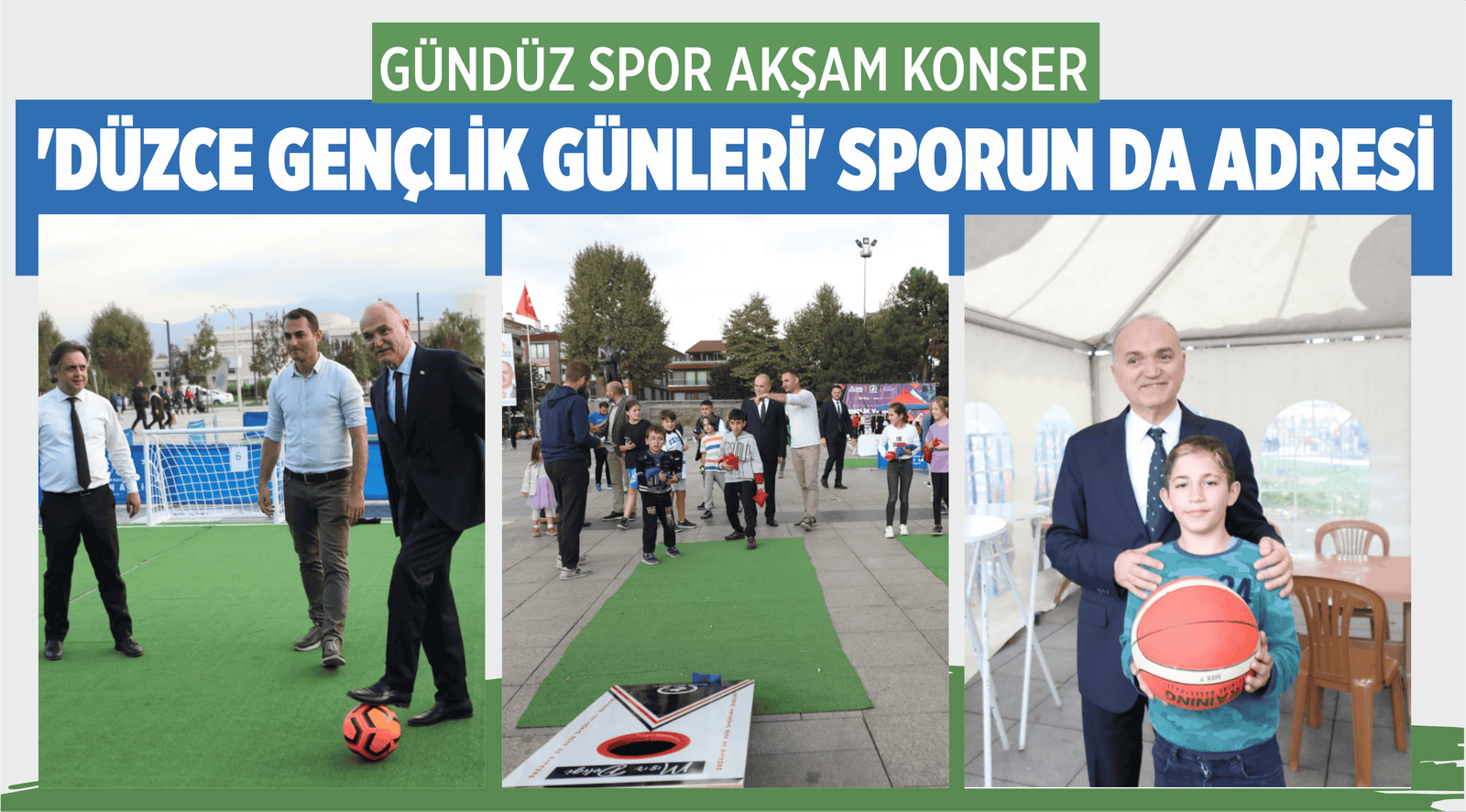 ‘DÜZCE GENÇLİK GÜNLERİ’ SPORUN DA ADRESİ