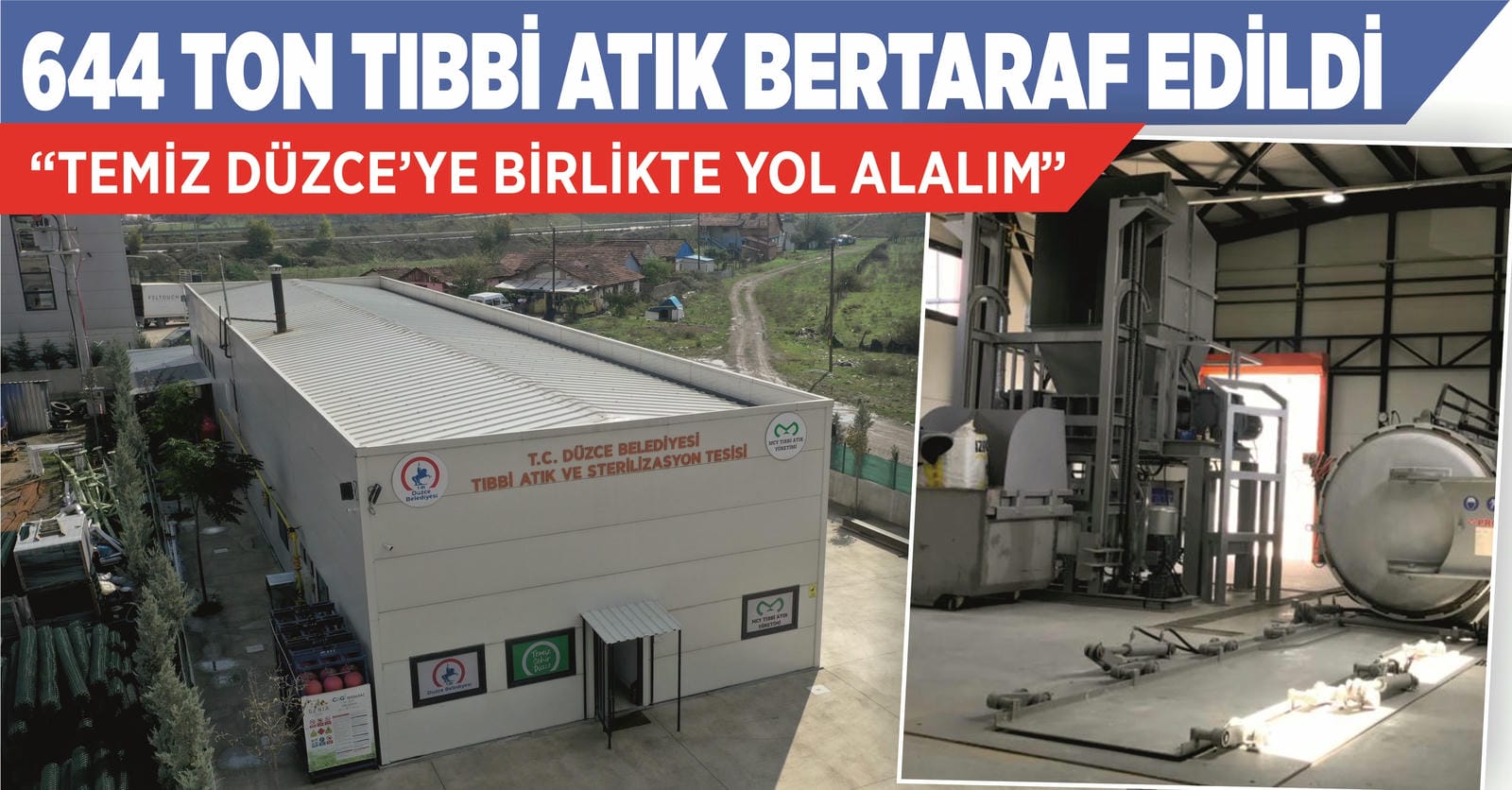650 TON TIBBİ ATIK BERTARAF EDİLDİ