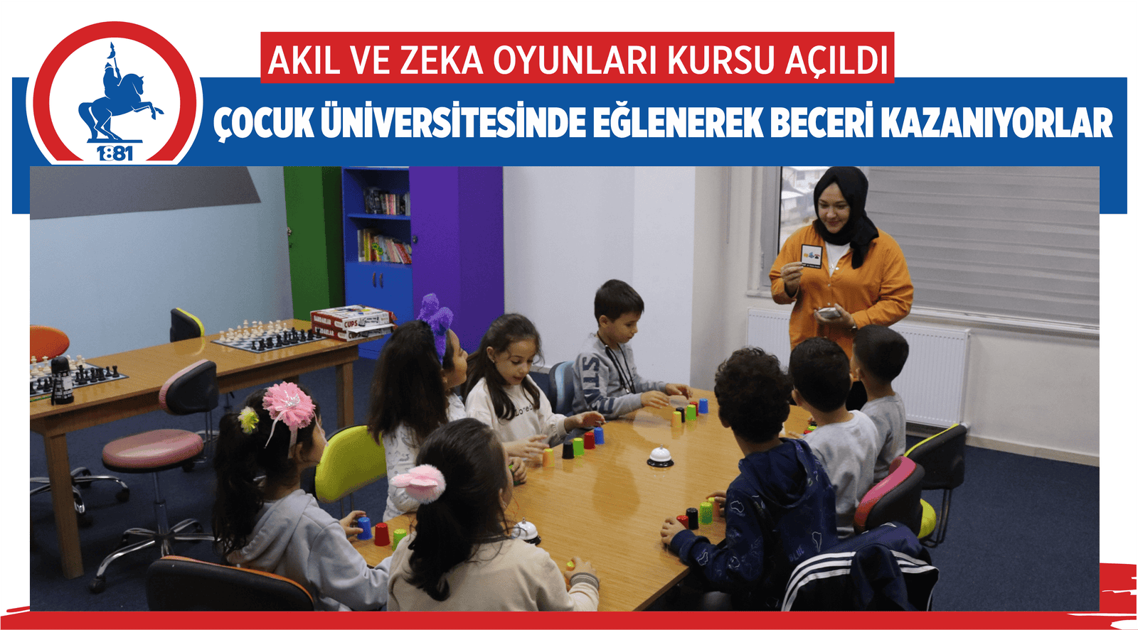 ÇOCUK ÜNİVERSİTESİNDE EĞLENEREK BECERİ KAZANIYORLAR