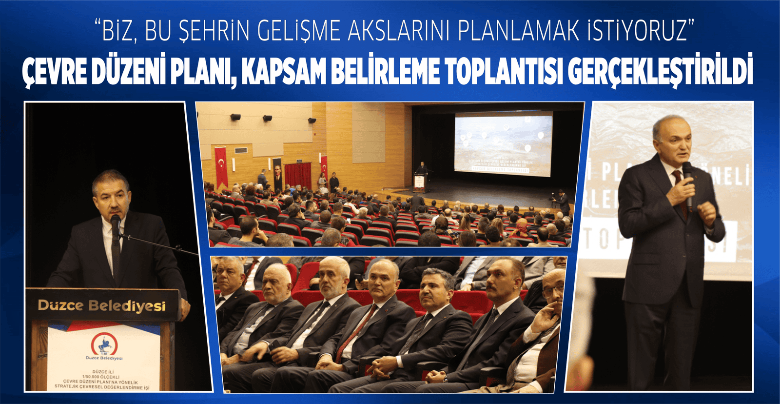 ÇEVRE DÜZENİ PLANI, KAPSAM BELİRLEME TOPLANTISI GERÇEKLEŞTİRİLDİ