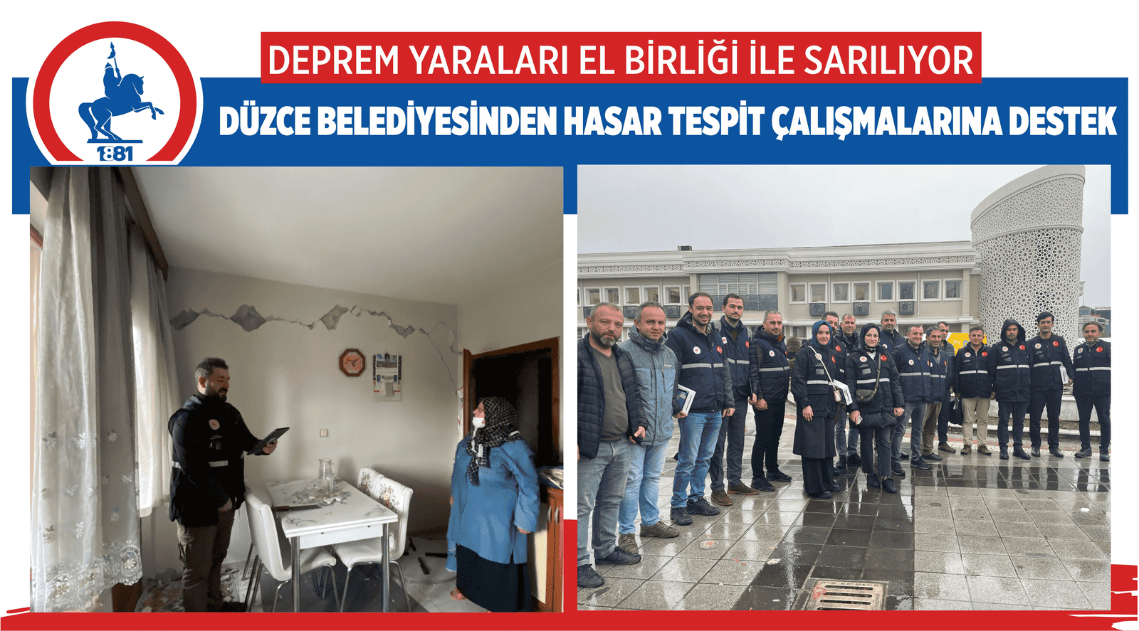 DEPREM YARALARI EL BİRLİĞİ İLE SARILIYOR
