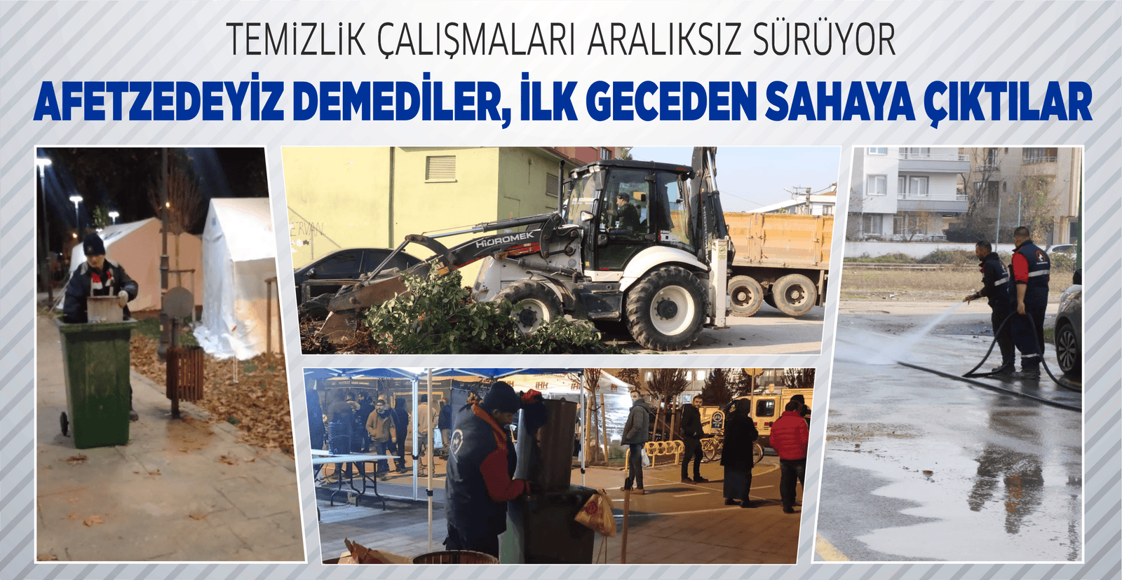 HER VATANDAŞA EL UZATTILAR