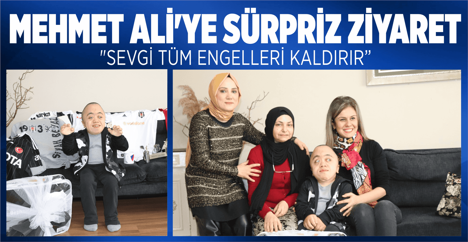 MEHMET ALİ'YE SÜRPRİZ ZİYARET