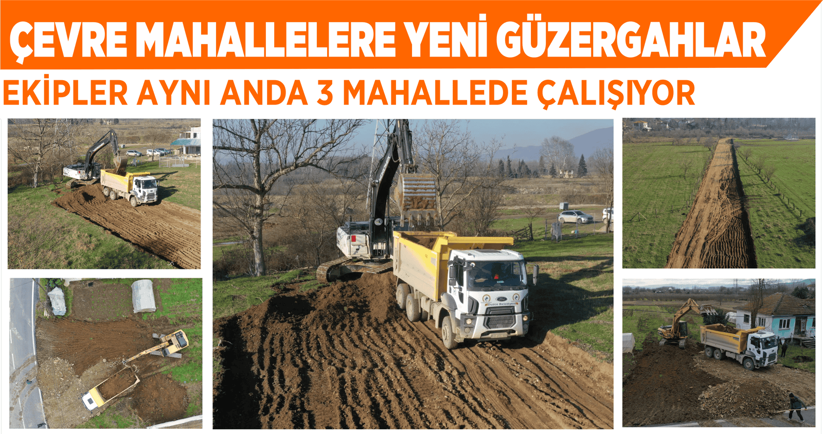 YENİ YOL AÇMA ÇALIŞMALARI SÜRÜYOR