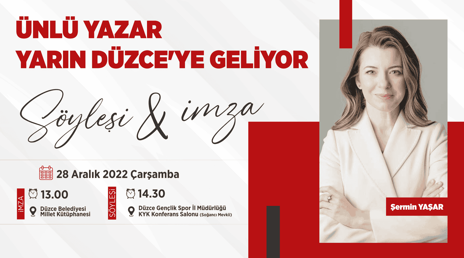 28 ARALIK’TA SEVENLERİ İLE BULUŞACAK