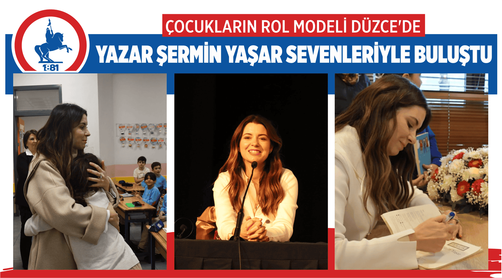 YAZAR ŞERMİN YAŞAR SEVENLERİYLE BULUŞTU
