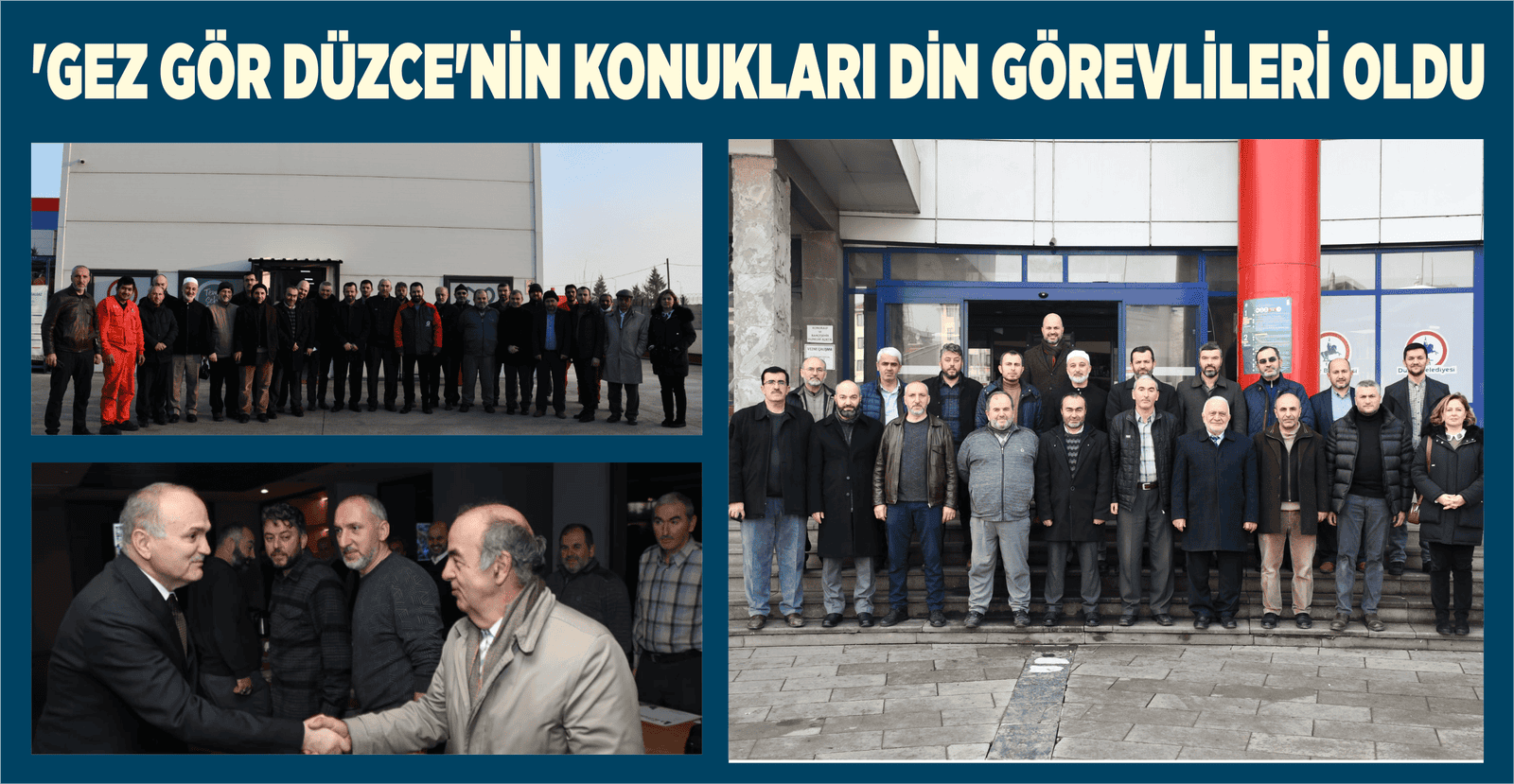 BAŞKAN ÖZLÜ’DEN DİN GÖREVLİLERİNE SUNUM
