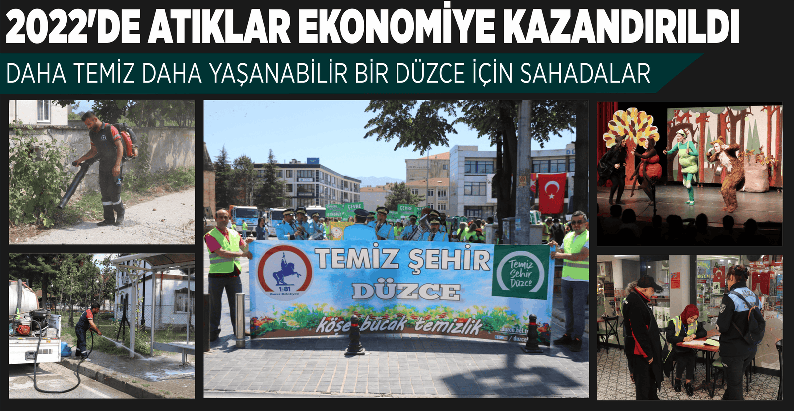 TEMİZLİK İŞLERİ MÜDÜRLÜĞÜ 2022 RAPORUNU PAYLAŞTI