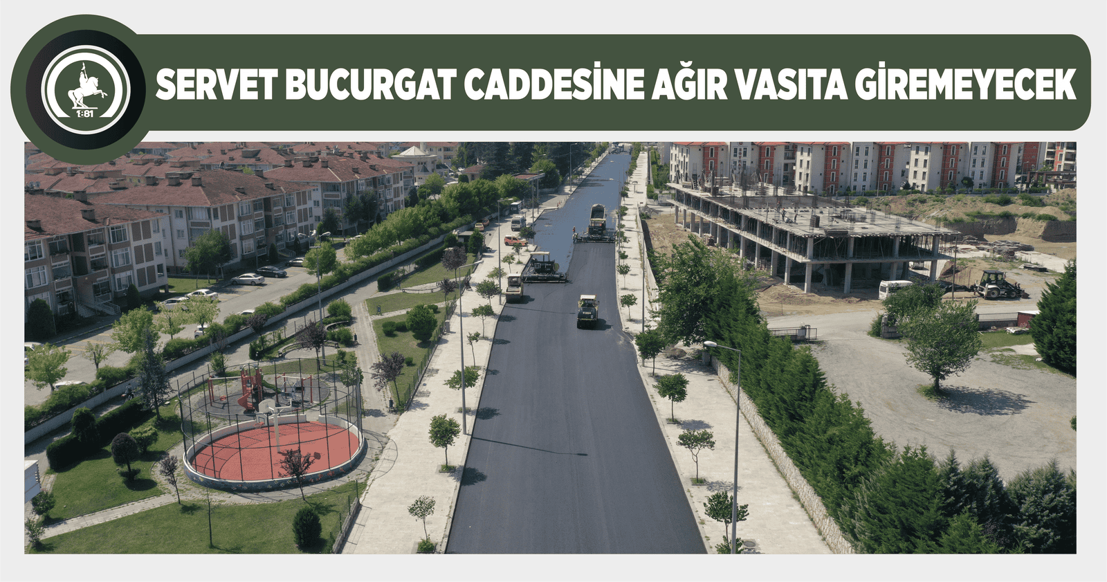 ŞEHİR MERKEZİ AĞIR TONAJLI ARAÇLARDAN ARINDIRILIYOR