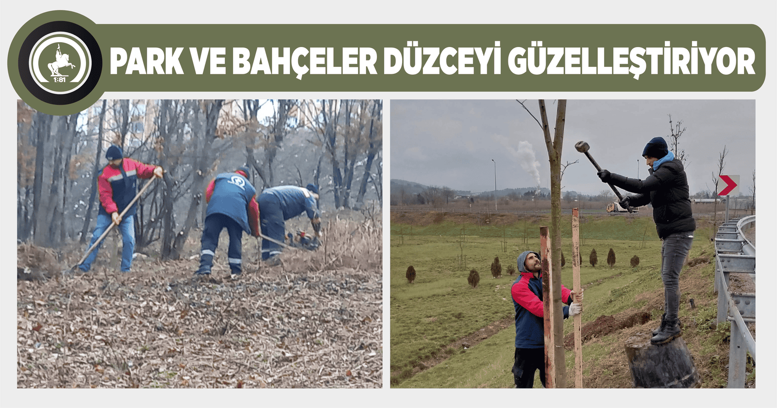 PARK VE BAHÇELER DÜZCEYİ GÜZELLEŞTİRİYOR