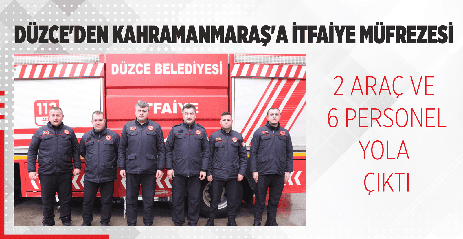 DÜZCE BELEDİYESİ DESTEKLERİNE DEVAM EDİYOR