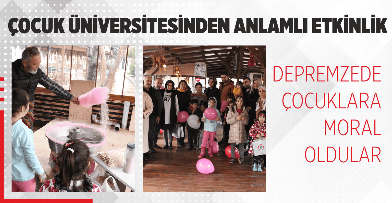 ÇOCUK ÜNİVERSİTESİNDEN ANLAMLI ETKİNLİK