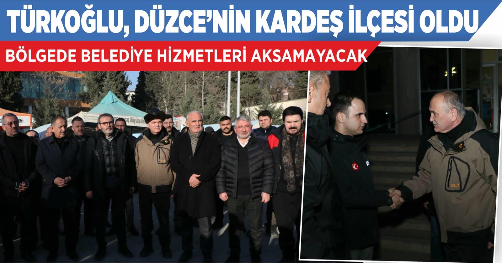 BÖLGEDE BELEDİYE HİZMETLERİ AKSAMADAN VERİLECEK