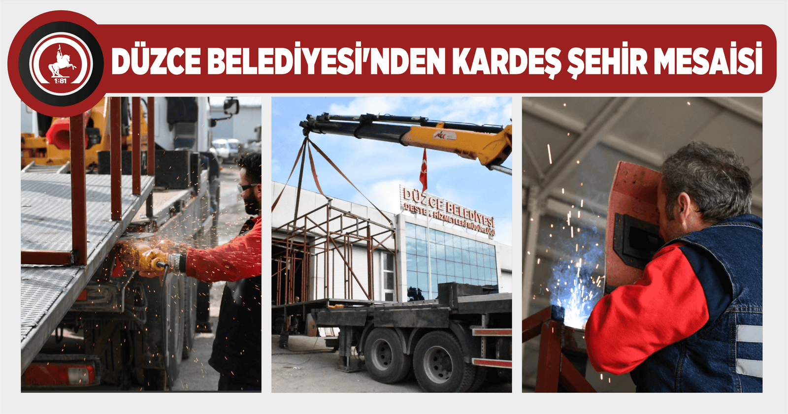 DÜZCE BELEDİYESİ'NDEN KARDEŞ ŞEHİR MESAİSİ