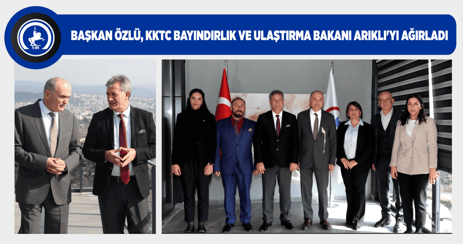 DÜZCE İLE KUZEY KIBRIS TÜRK CUMHURİYETİ ARASINDA İKİ KONUDA İŞ BİRLİĞİ YAPILACAK