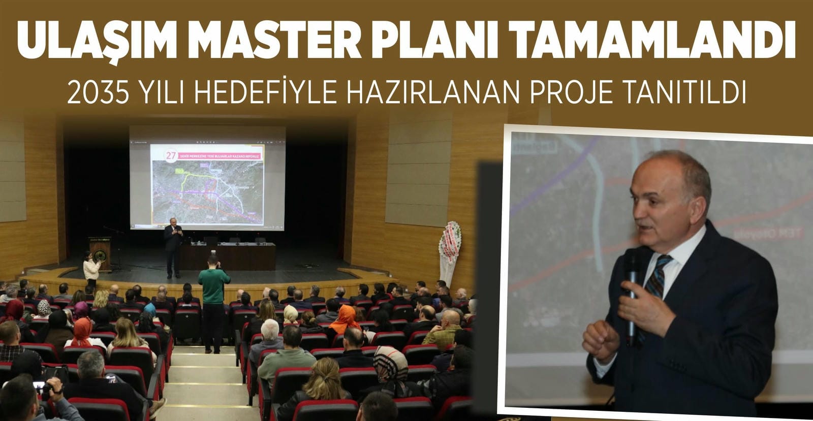ULAŞIM MASTER PLANI LANSMANI YAPILDI