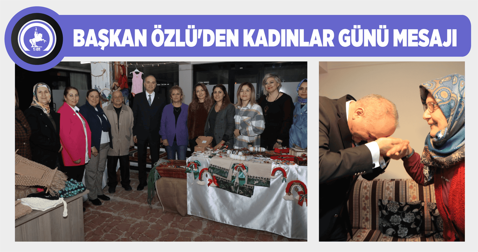 BAŞKAN ÖZLÜ’DEN KADINLAR GÜNÜ MESAJI
