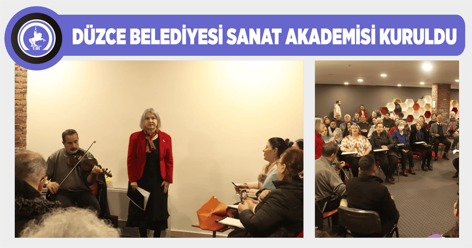 DÜZCE BELEDİYESİ SANAT AKADEMİSİ KURULDU