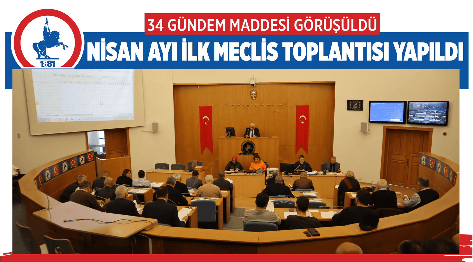 NİSAN AYI İLK MECLİS TOPLANTISI YAPILDI