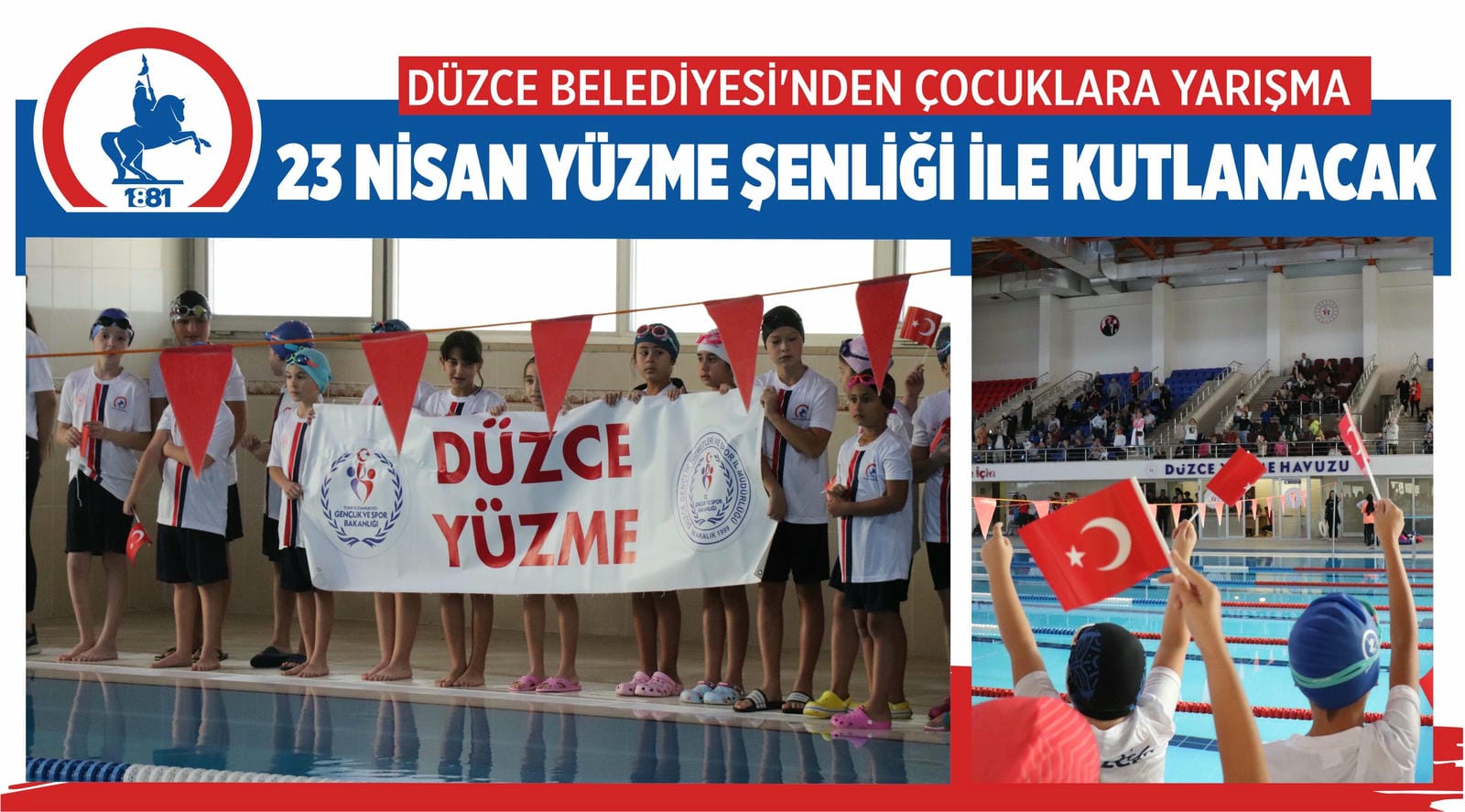 23 NİSAN YÜZME ŞENLİĞİ İLE KUTLANACAK