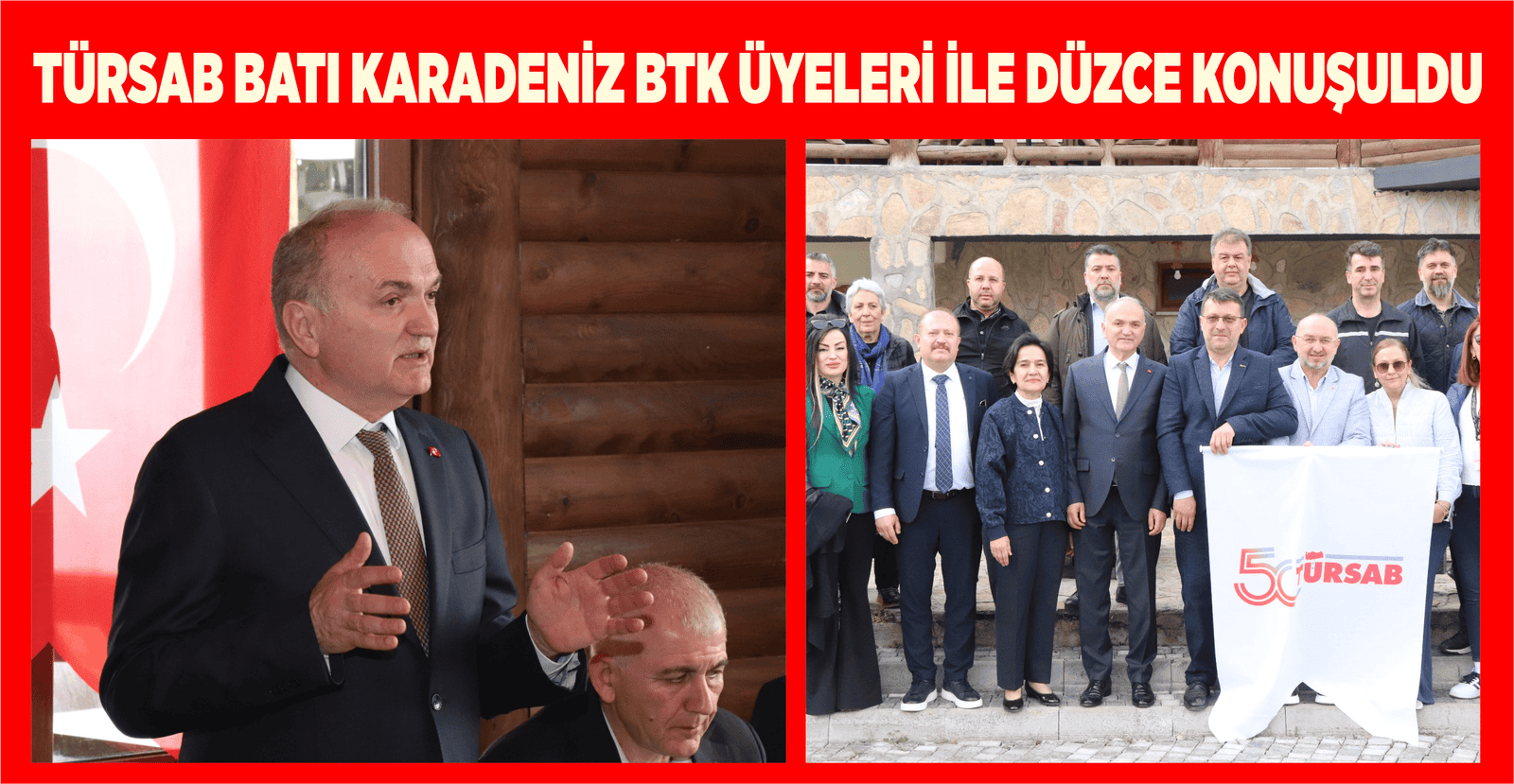 TÜRSAB BATI KARADENİZ BTK ÜYELERİ İLE DÜZCE KONUŞULDU