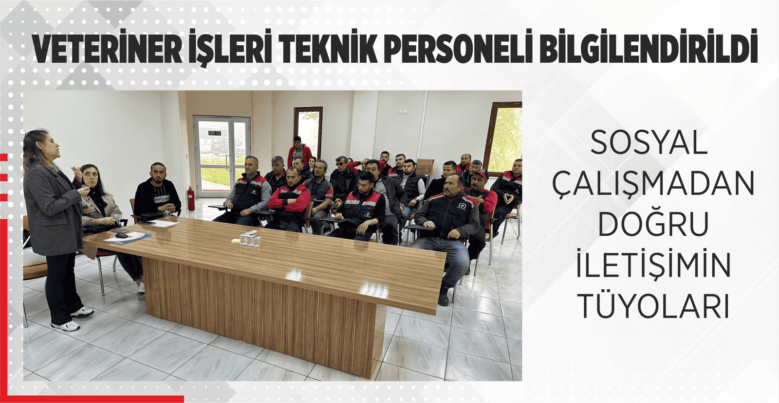 HİZMET İÇİ EĞİTİMLER DEVAM EDİYOR