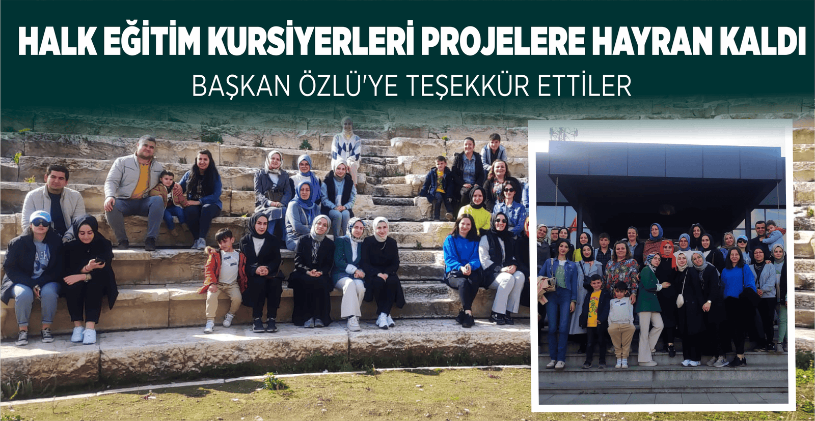 HALK EĞİTİM KURSİYERLERİ PROJELERE HAYRAN KALDI