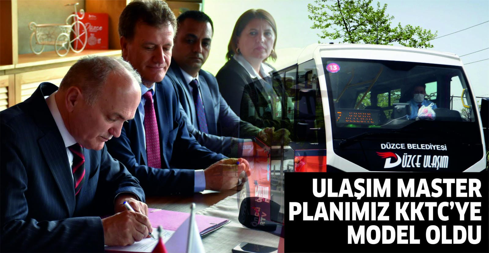 DÜZCE’NİN MASTER PLANI KKTC’YE ÖRNEK OLDU